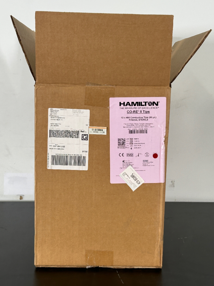 Image of Hamilton Filtered Conductive 50uL CO-RE II Tips